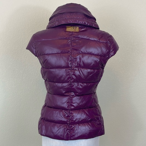 Adidas x Stella McCartney purple puffer vest size small - Picture 3 of 7